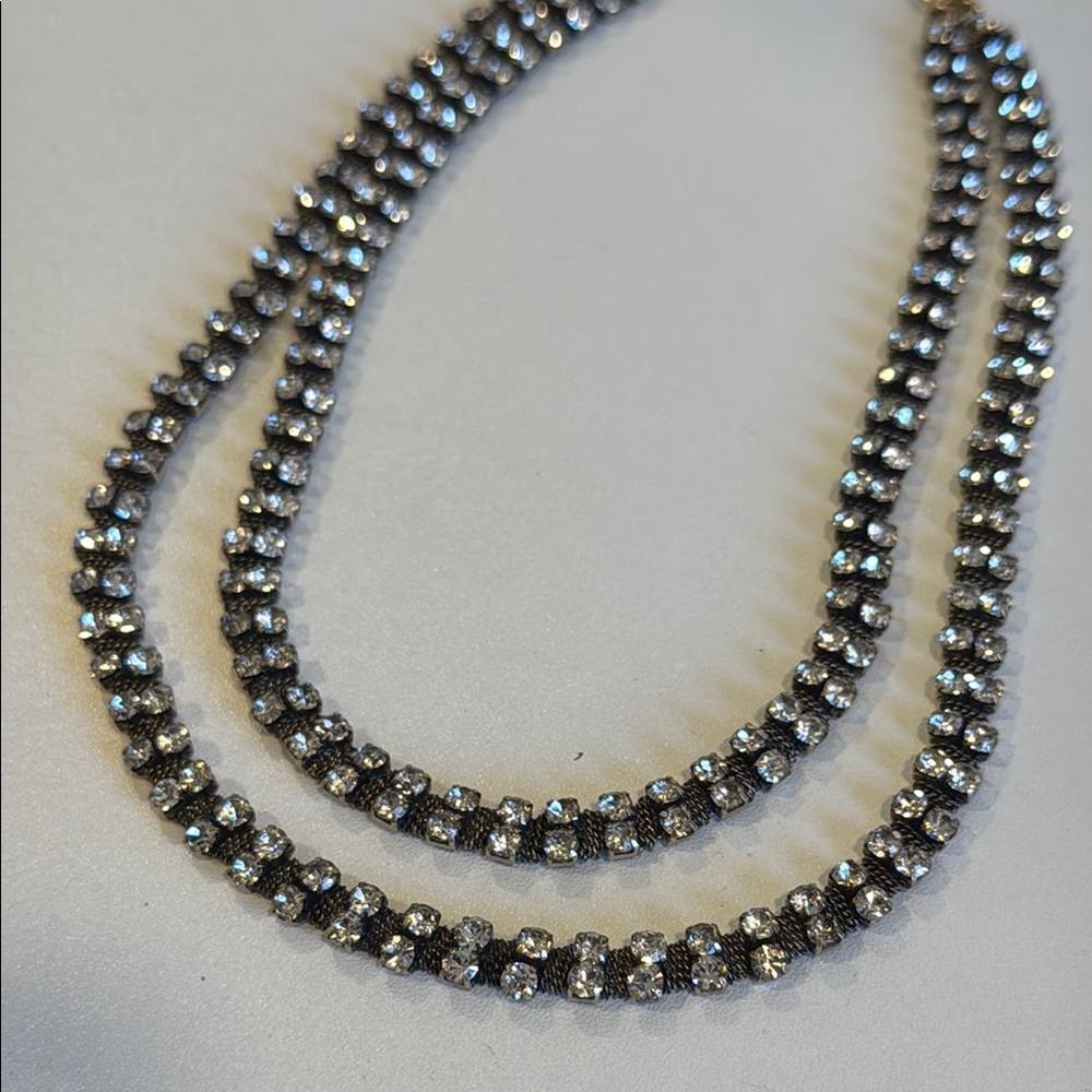 J. Crew Silver Double-Strand Necklace - Picture 3 of 3